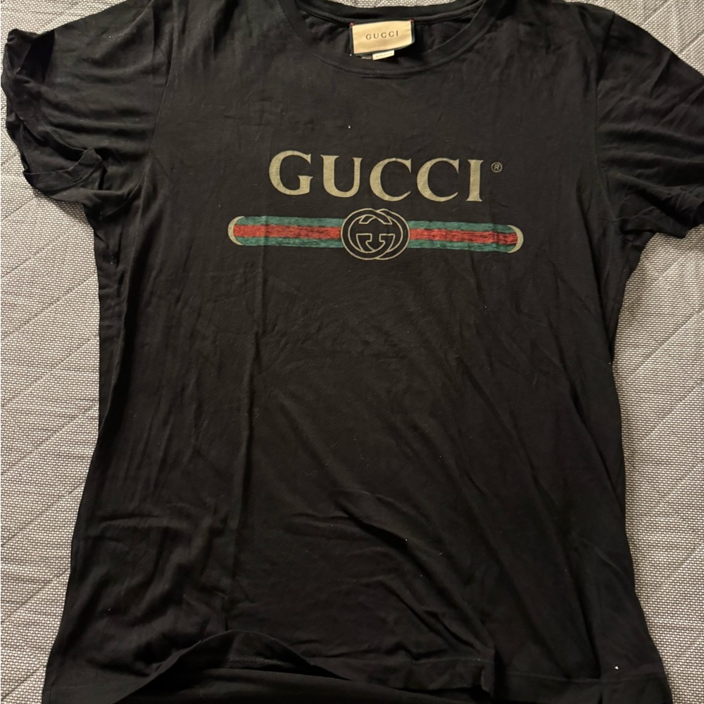 Gucci Classic Black Tee